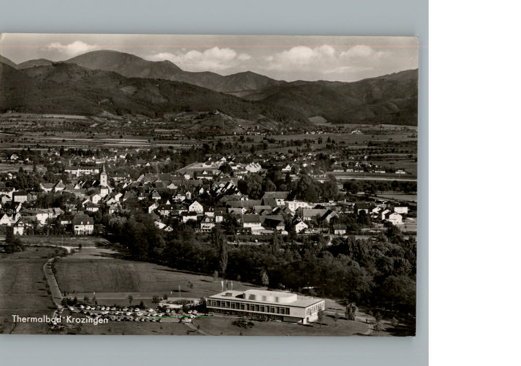 Bad  Krozingen Fliegeraufnahme