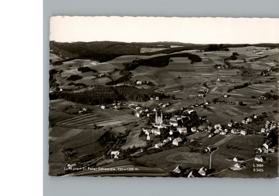 St Peter Schwarzwald Fliegeraufnahme
