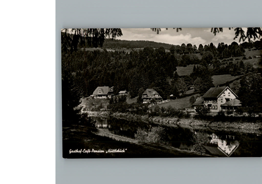 St Blasien Gasthof Cafe, Pension Huettlebueck