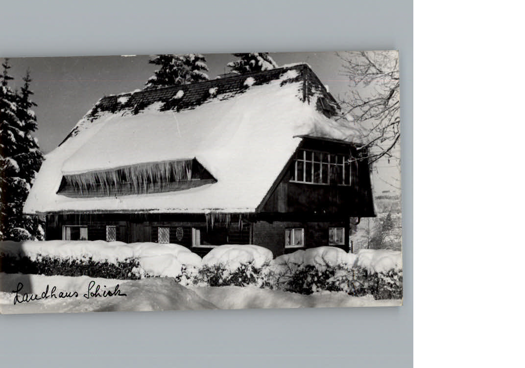 Hinterzarten Landhaus Schick