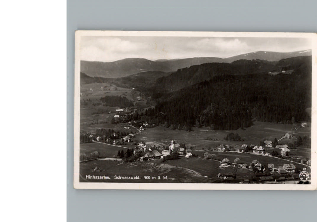 Hinterzarten Fliegeraufnahme