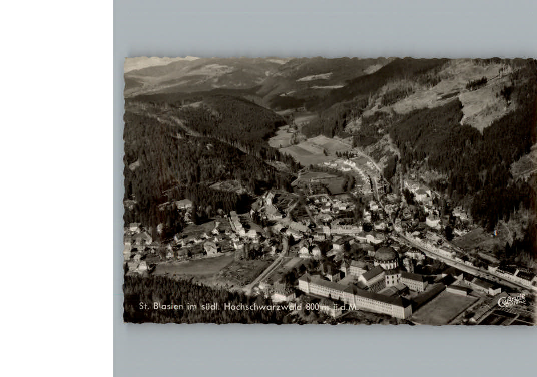 St Blasien Fliegeraufnahme