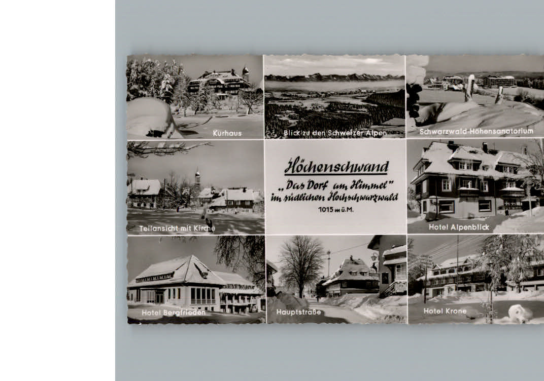 Hoechenschwand Mehrfachansicht