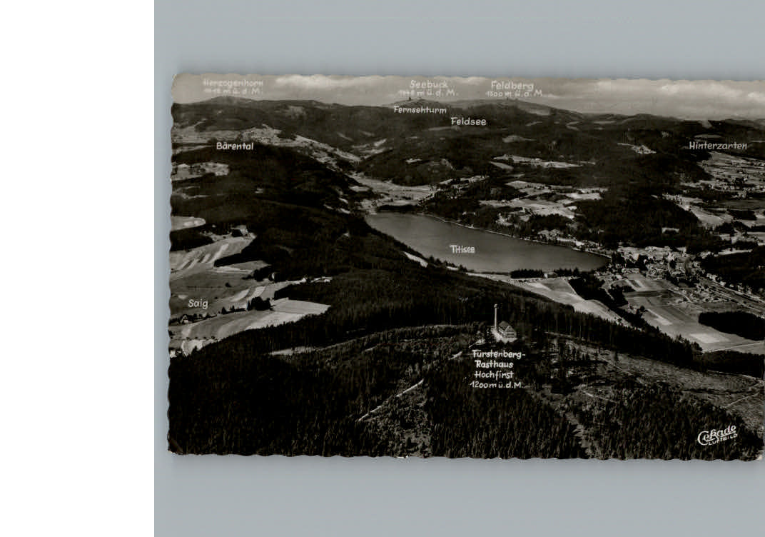 Titisee-Neustadt Fliegeraufnahme