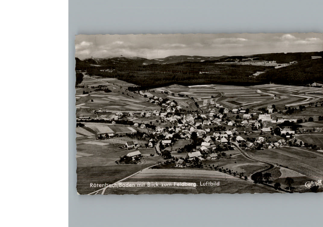 Roetenbach Baden Fliegeraufnahme