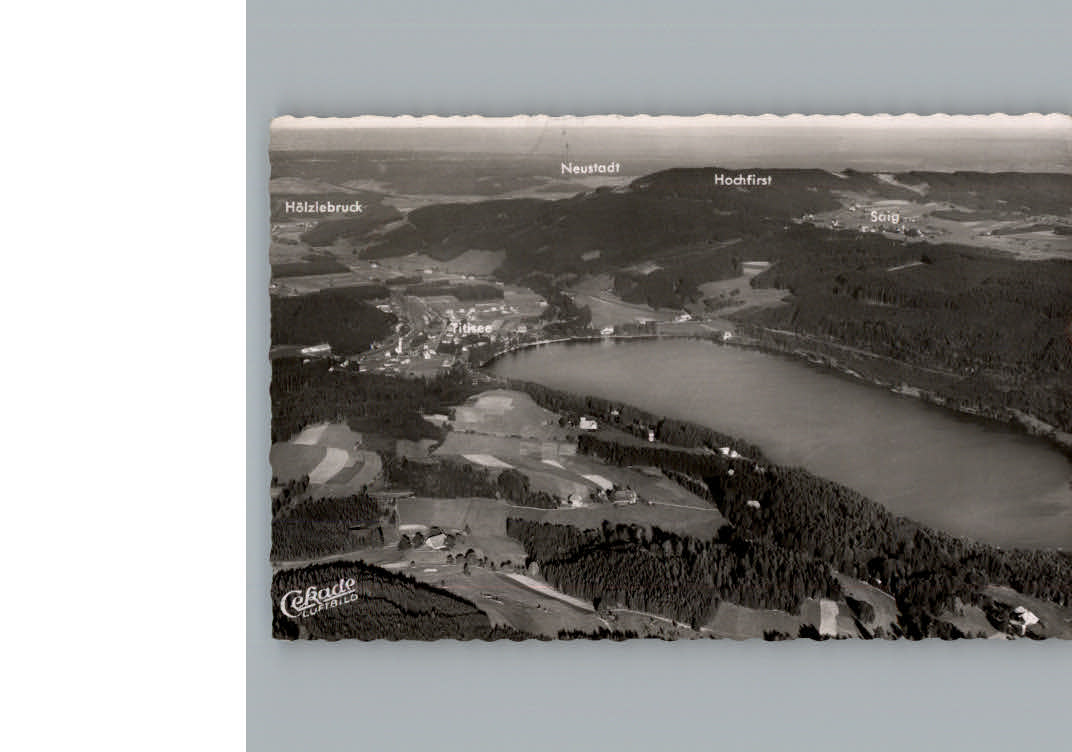 Titisee Fliegeraufnahme