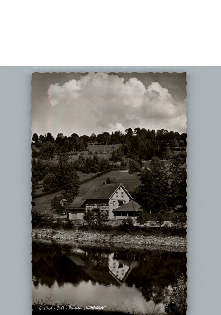 St Blasien Gasthof Cafe, Pension Huettlebuck