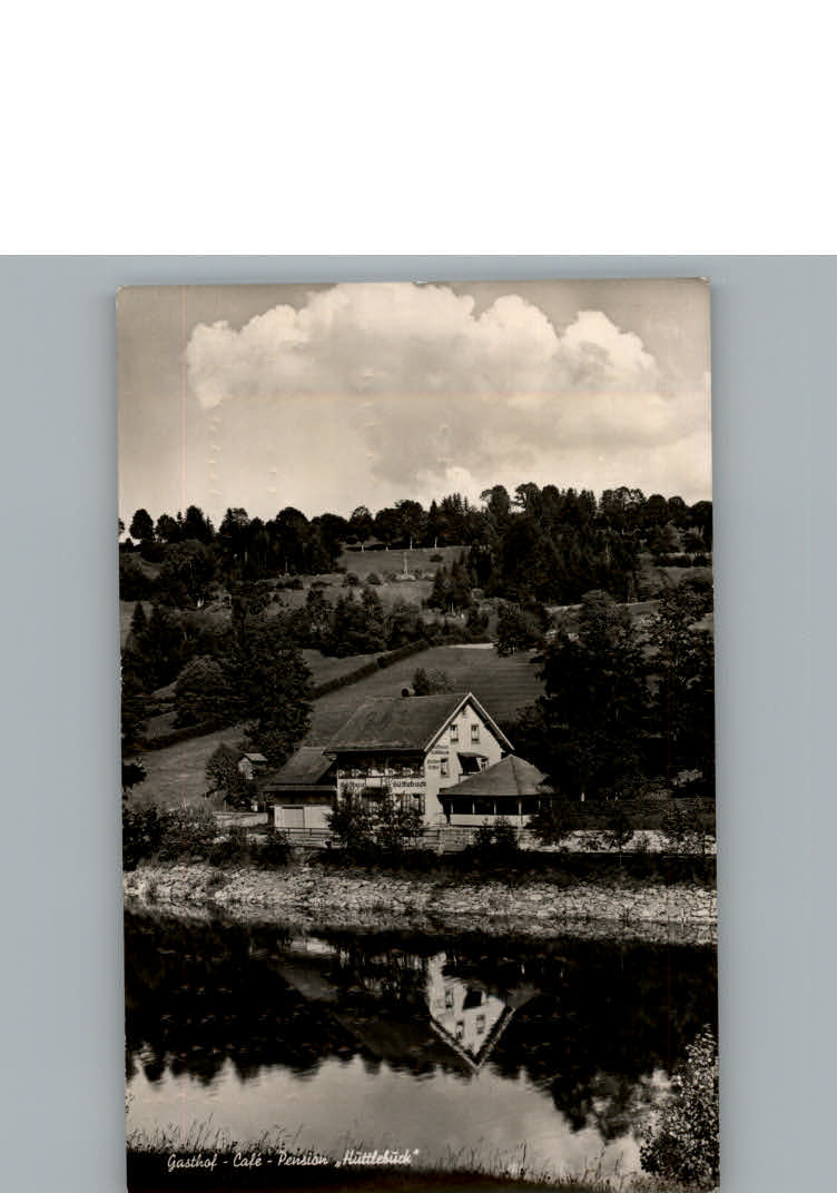 St Blasien Gasthof Cafe, Pension Huettlebuck