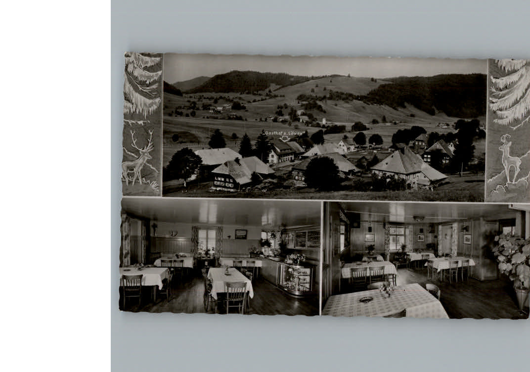 Bernau Schwarzwald Gasthof Pension zum Loewen