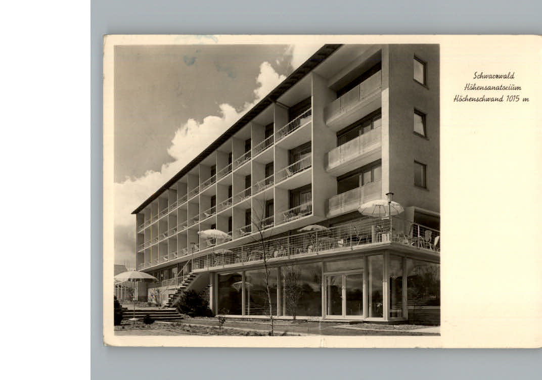 Hoechenschwand Hoehensanatorium