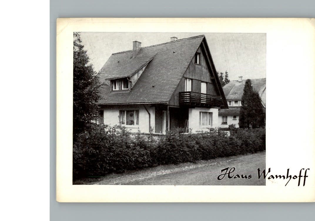Titisee Pension Haus Wamhoff