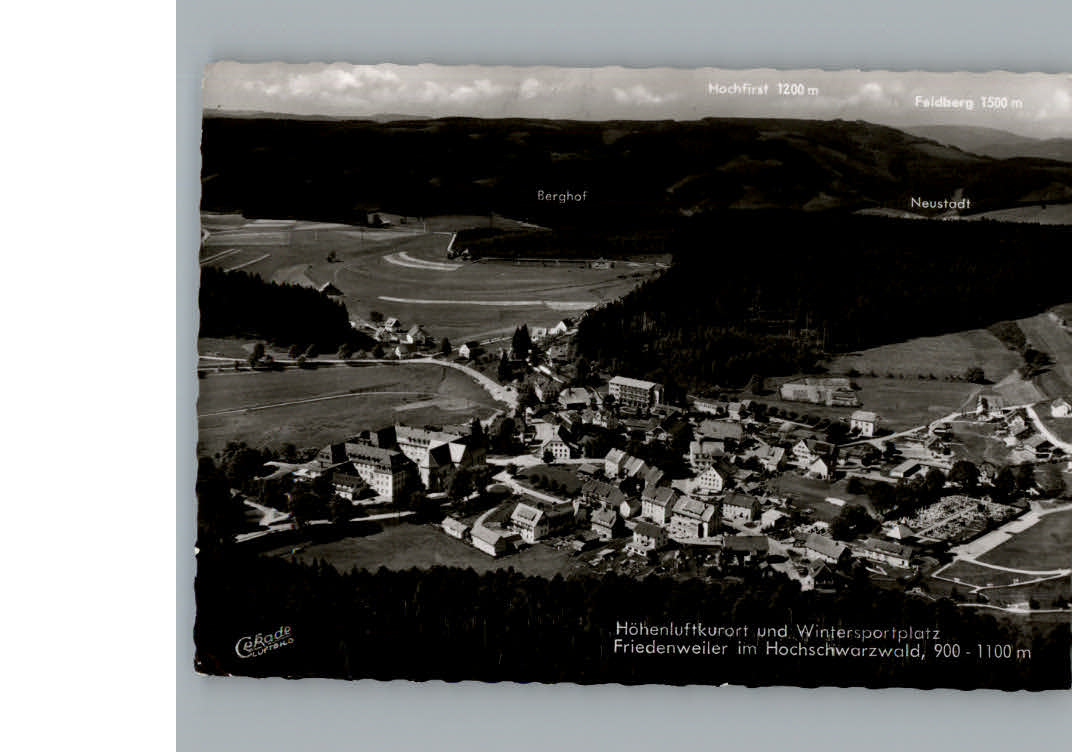 Friedenweiler Fliegeraufnahme