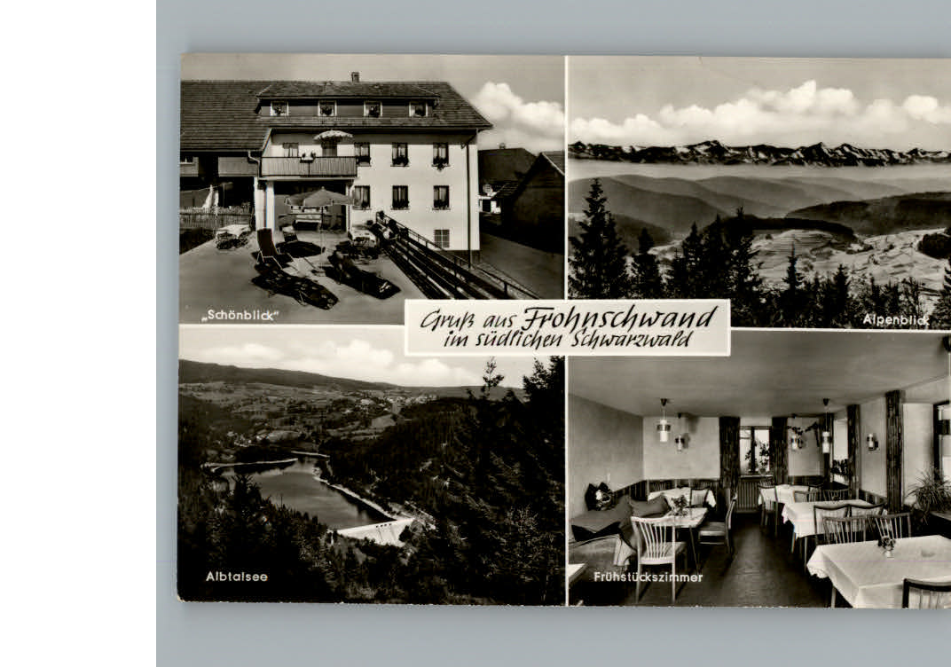 Frohnschwand Pension Schoenblick