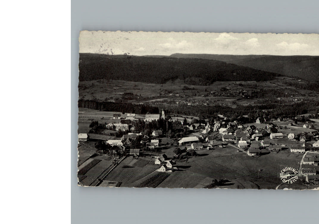 Hoechenschwand Fliegeraufnahme