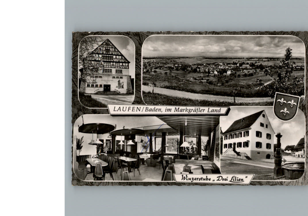 Laufen Sulzburg Gasthaus Winzerstube Drei Lilien