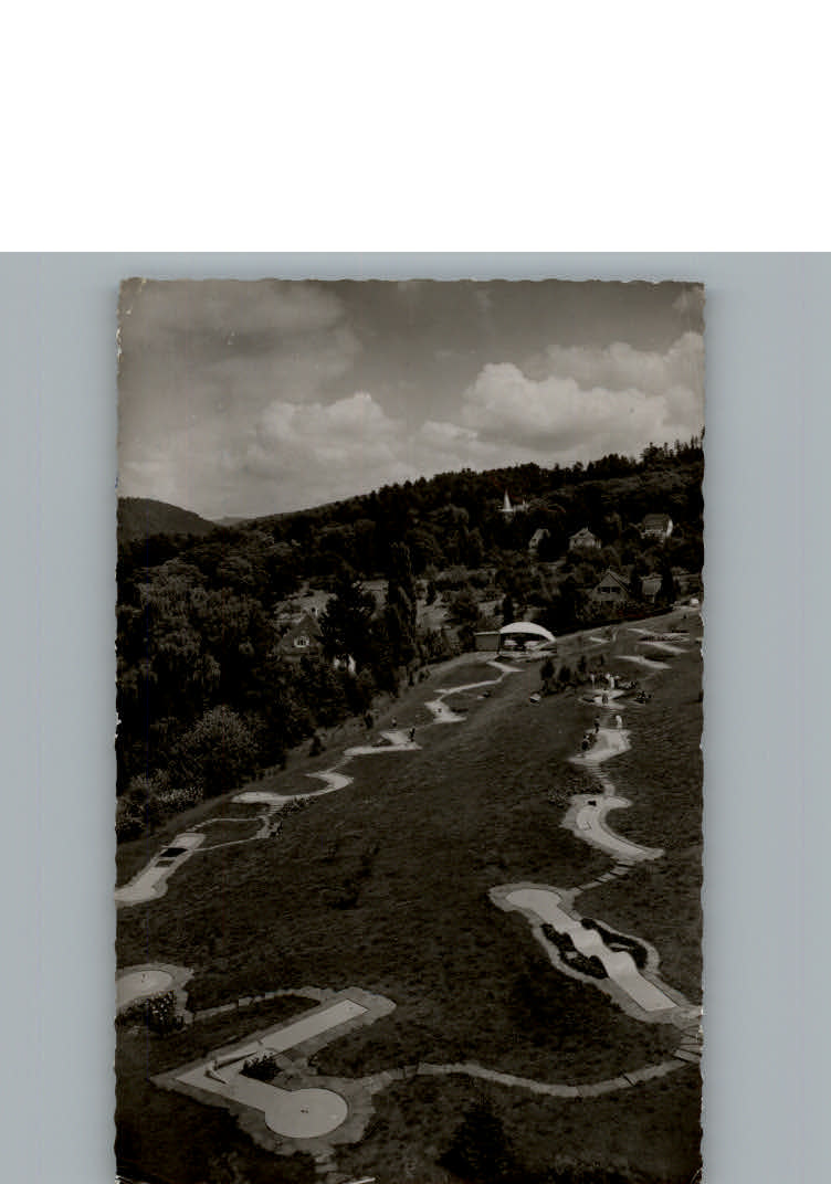 Badenweiler Mini-Golfplatz