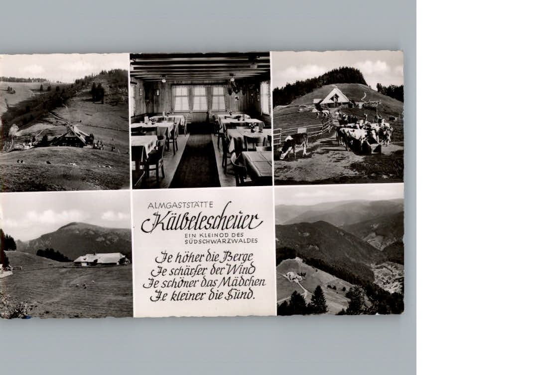 Badenweiler Gaststaette Kaelbelescheuer