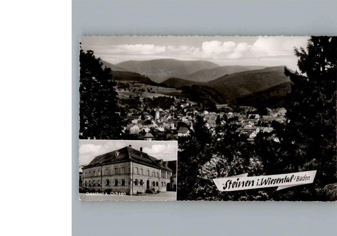 Steinen Wiesental Gasthof zum Ochsen