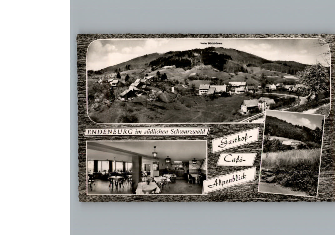 Endenburg Gasthof Cafe Alpenblick