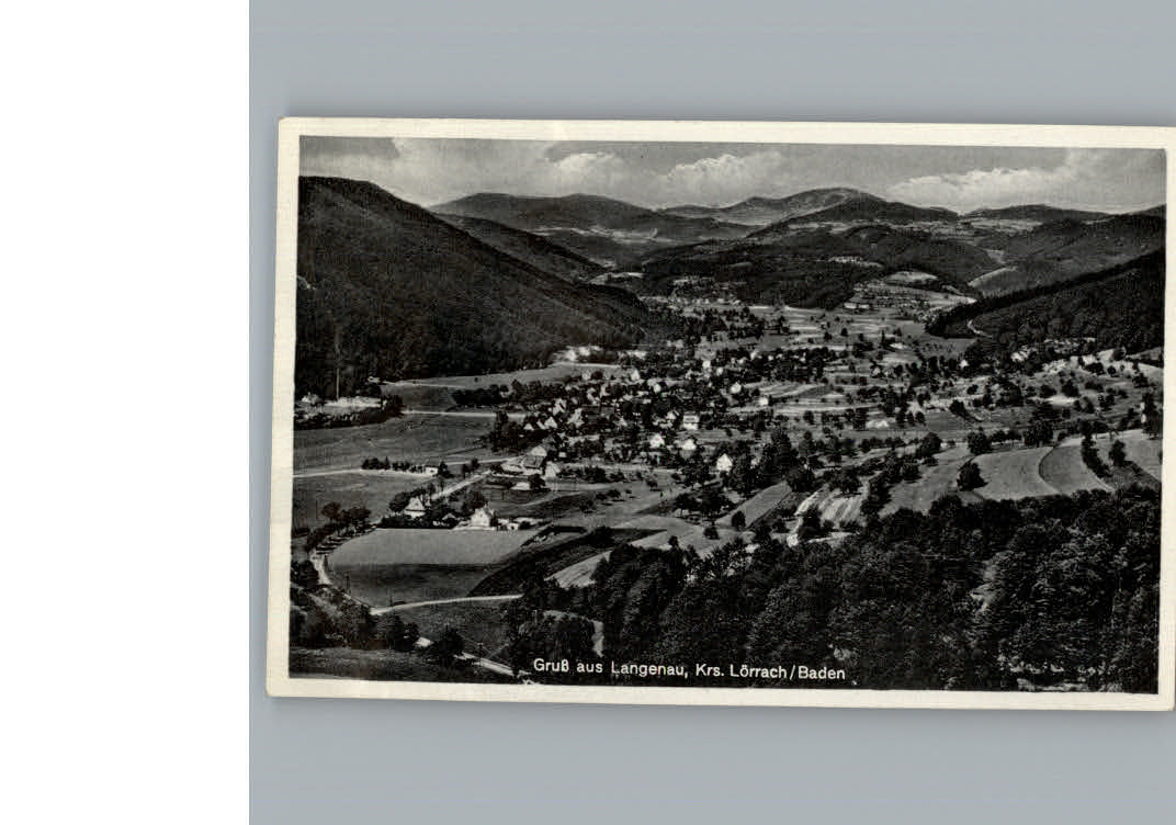 Langenau Schopfheim Fliegeraufnahme