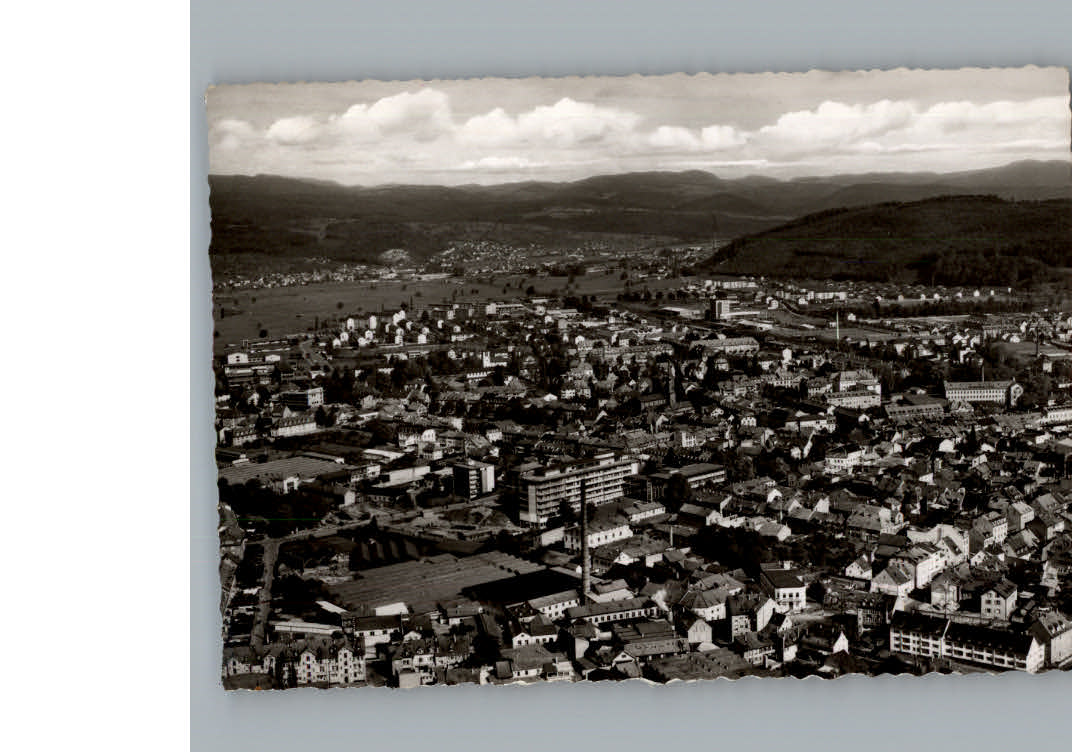 Loerrach Fliegeraufnahme