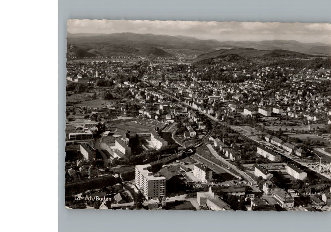 Loerrach Fliegeraufnahme