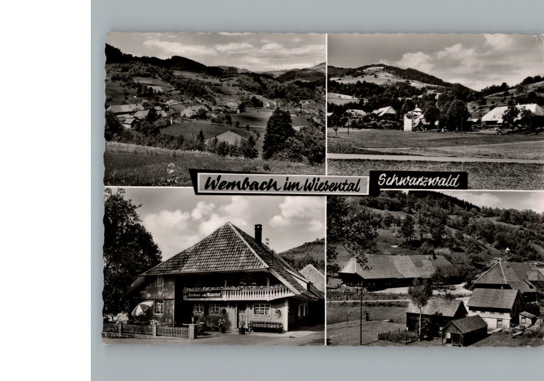 Wembach Schwarzwald Gasthaus zum Maienhof