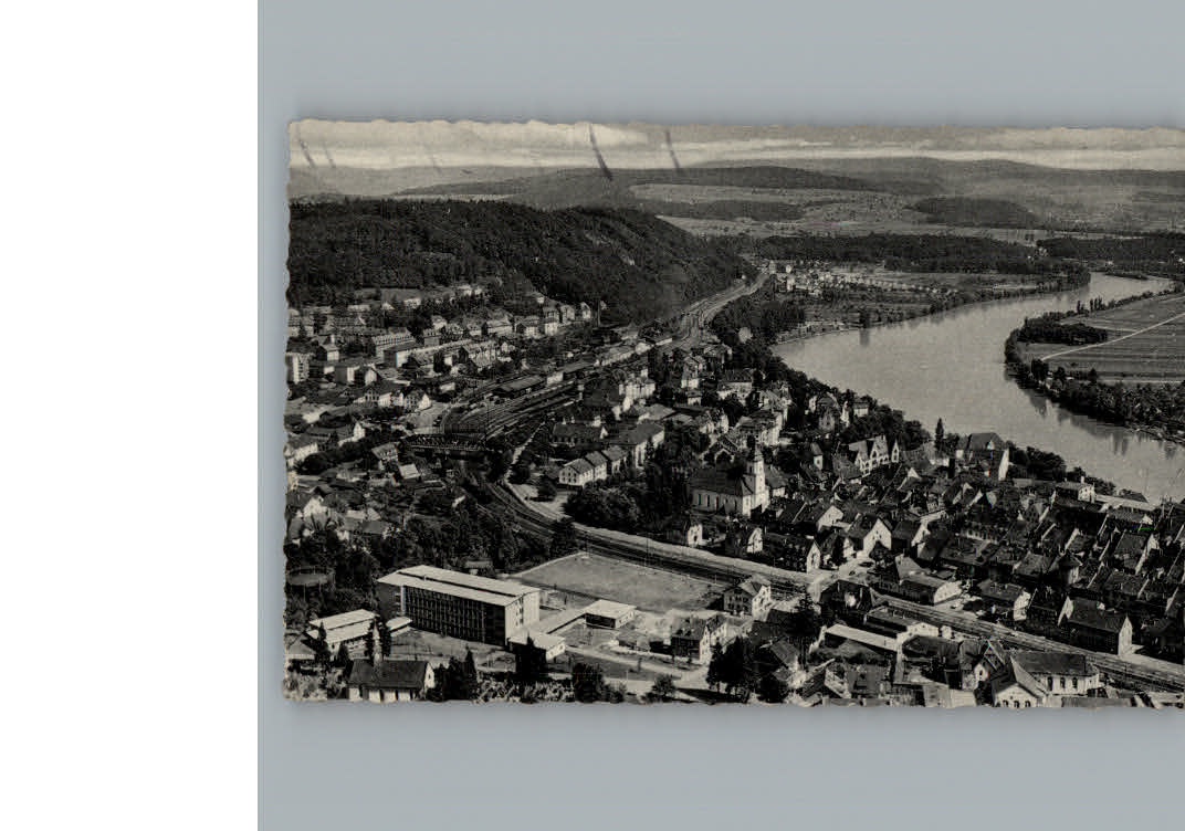 Waldshut Tiengen Rhein Fliegeraufnahme