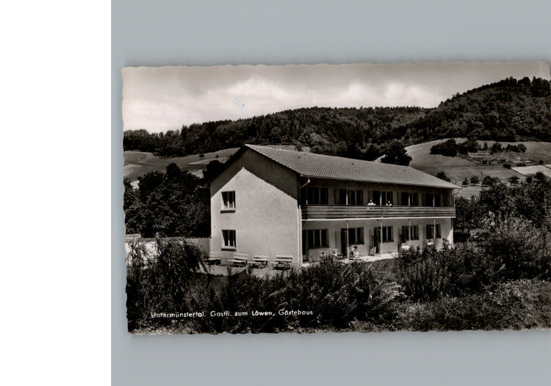 Untermuenstertal Gasthaus zum Loewen