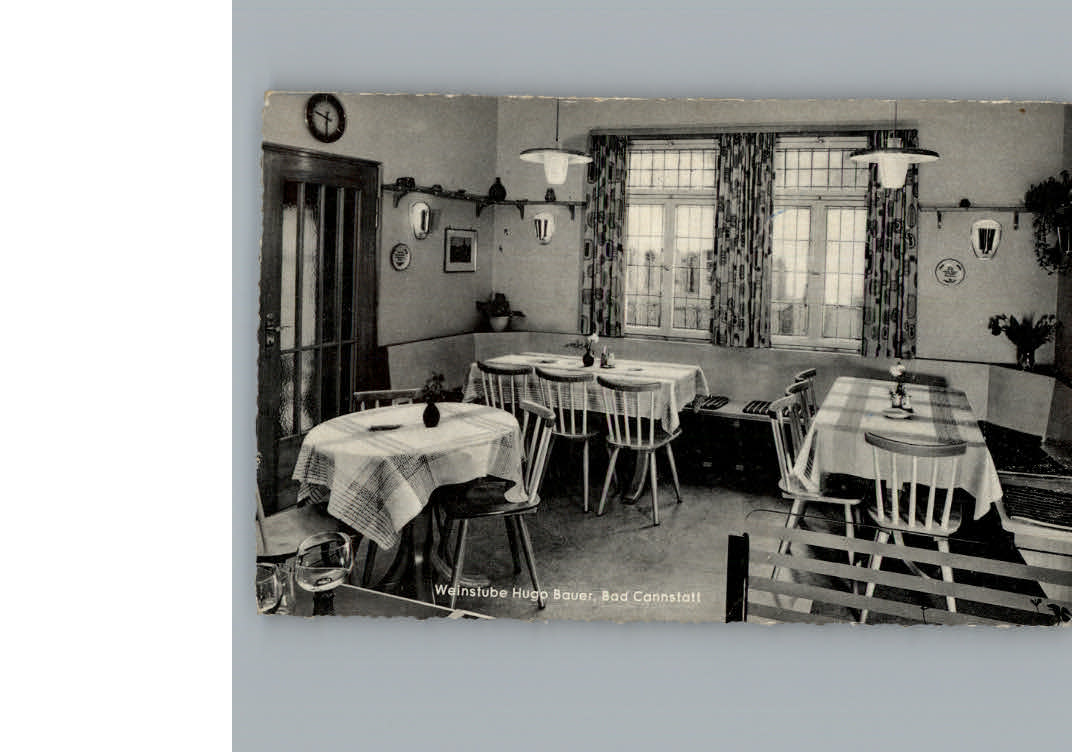 Bad Cannstatt Gaststaette Bauer