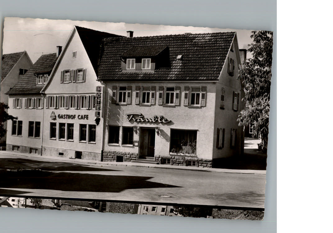 Gerlingen Wuerttemberg Gasthof - Cafe - Hotel Traeuble