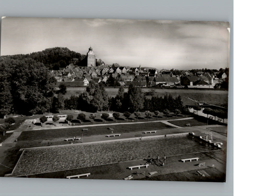 Herrenberg Gaeu Schwimmbad