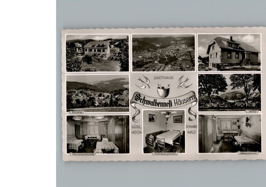 Haeusern Schwarzwald Gasthaus Schwalbennest