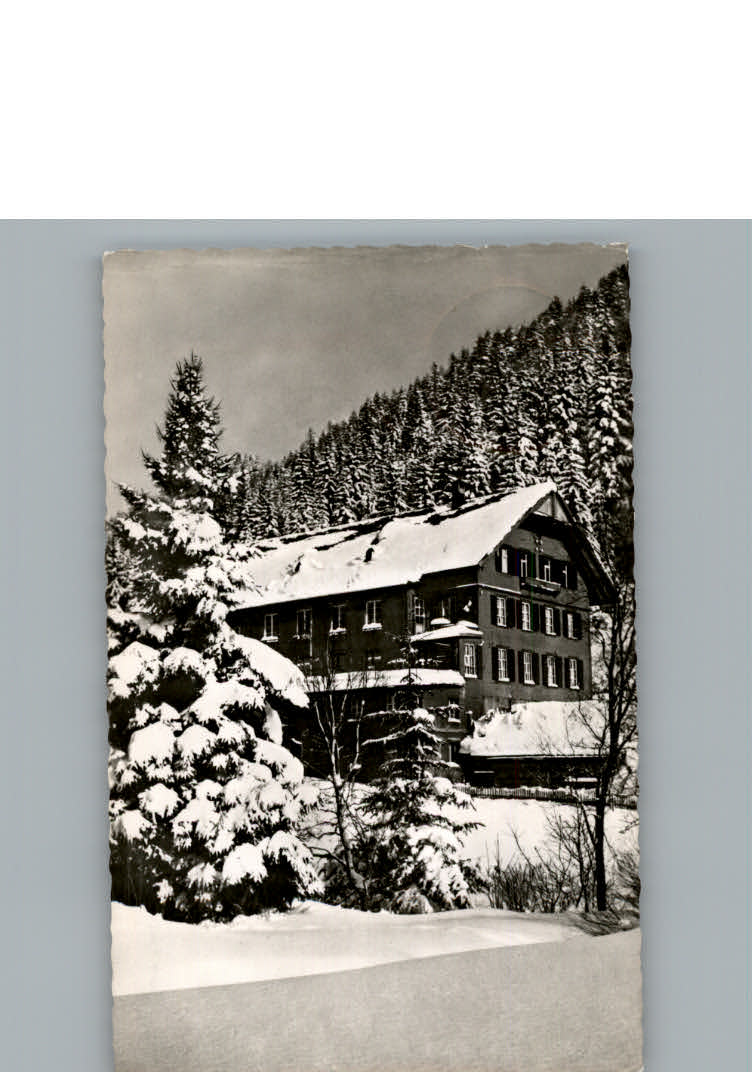 Menzenschwand Winter-Karte