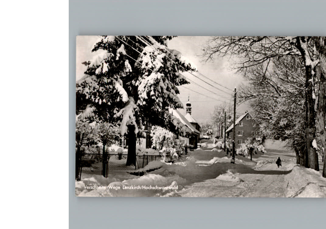 Lenzkirch Winter-Karte