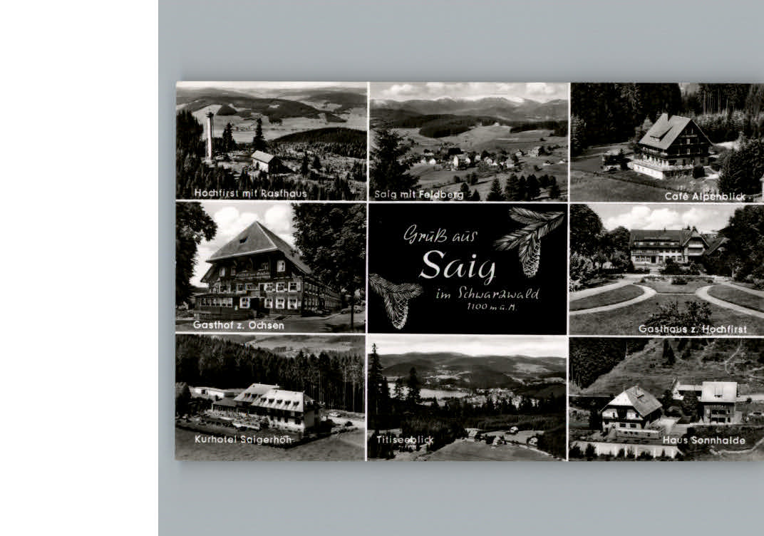 Saig Schwarzwald Gasthof zum Ochse Haus Sonnhalde