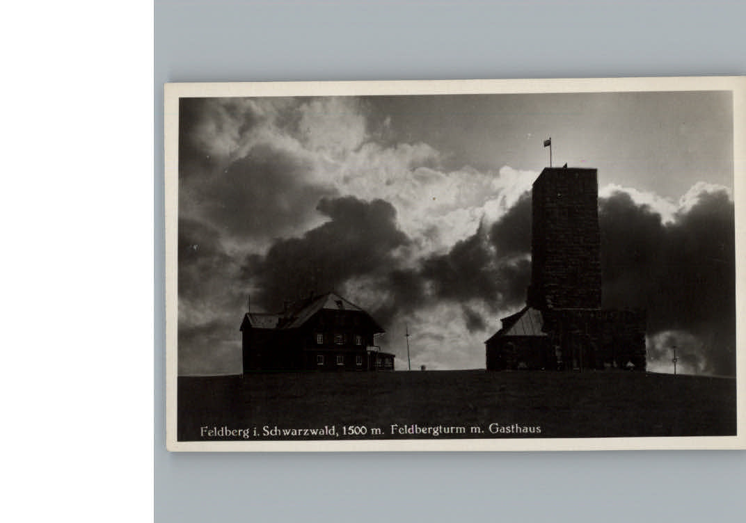 Feldberg Schwarzwald Gasthaus Feldbergturm