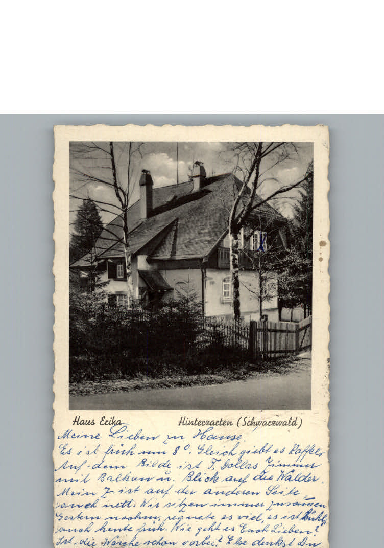 Hinterzarten Haus Erika