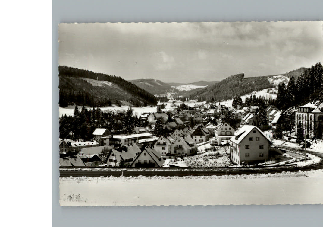 Lenzkirch Winter-Karte