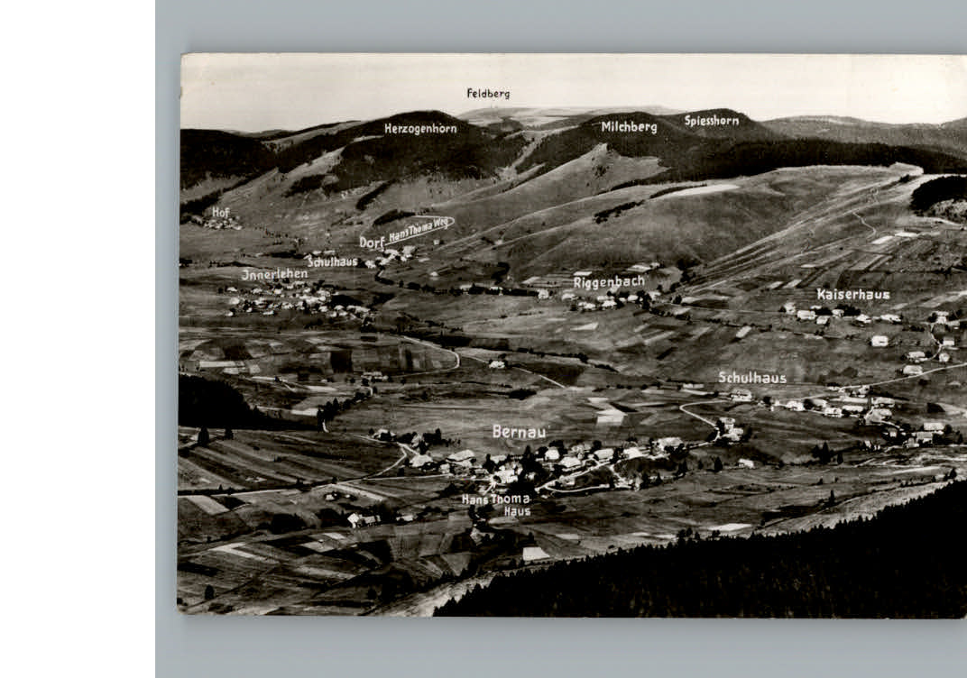 Bernau Schwarzwald Gasthof Pfaelzer Hof