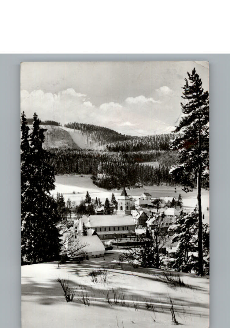 Lenzkirch Winter-Karte