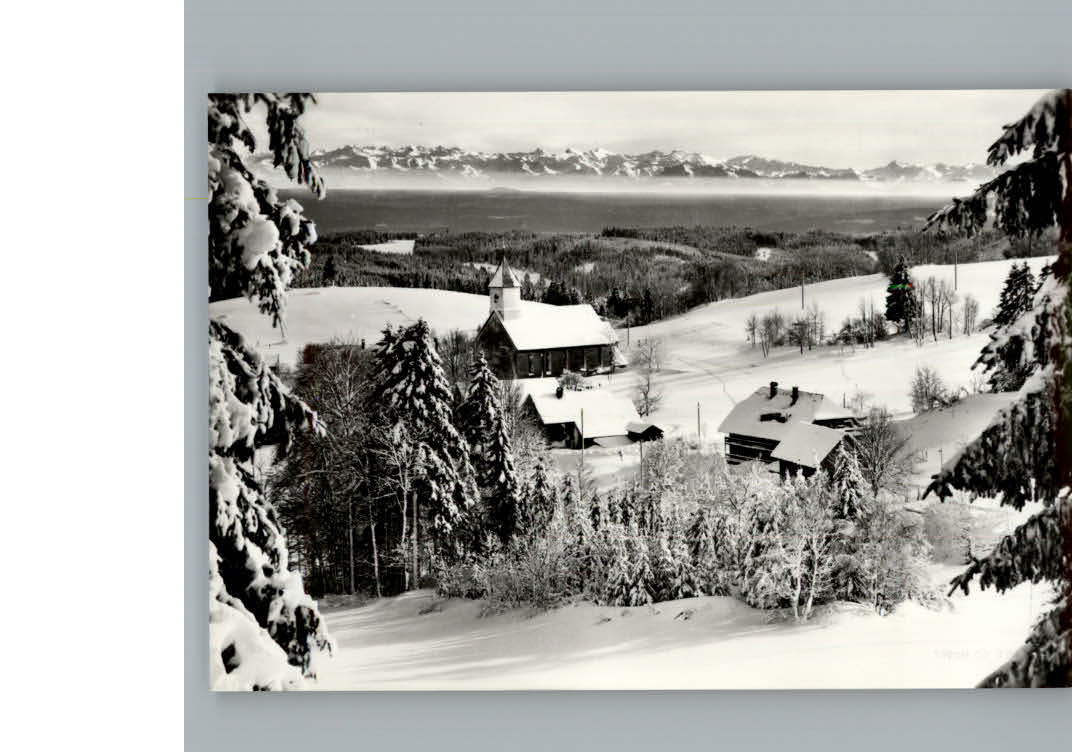 Dachsberg Suedschwarzwald Winter-Karte