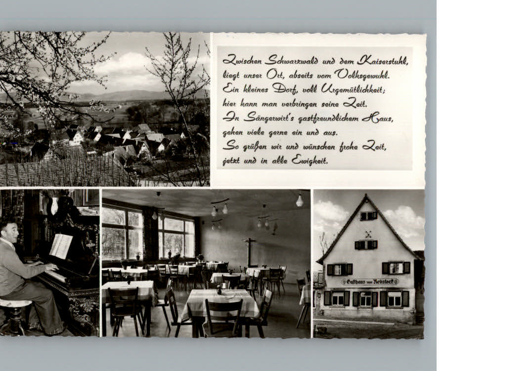 Bottingen Gasthaus zum Rebstock