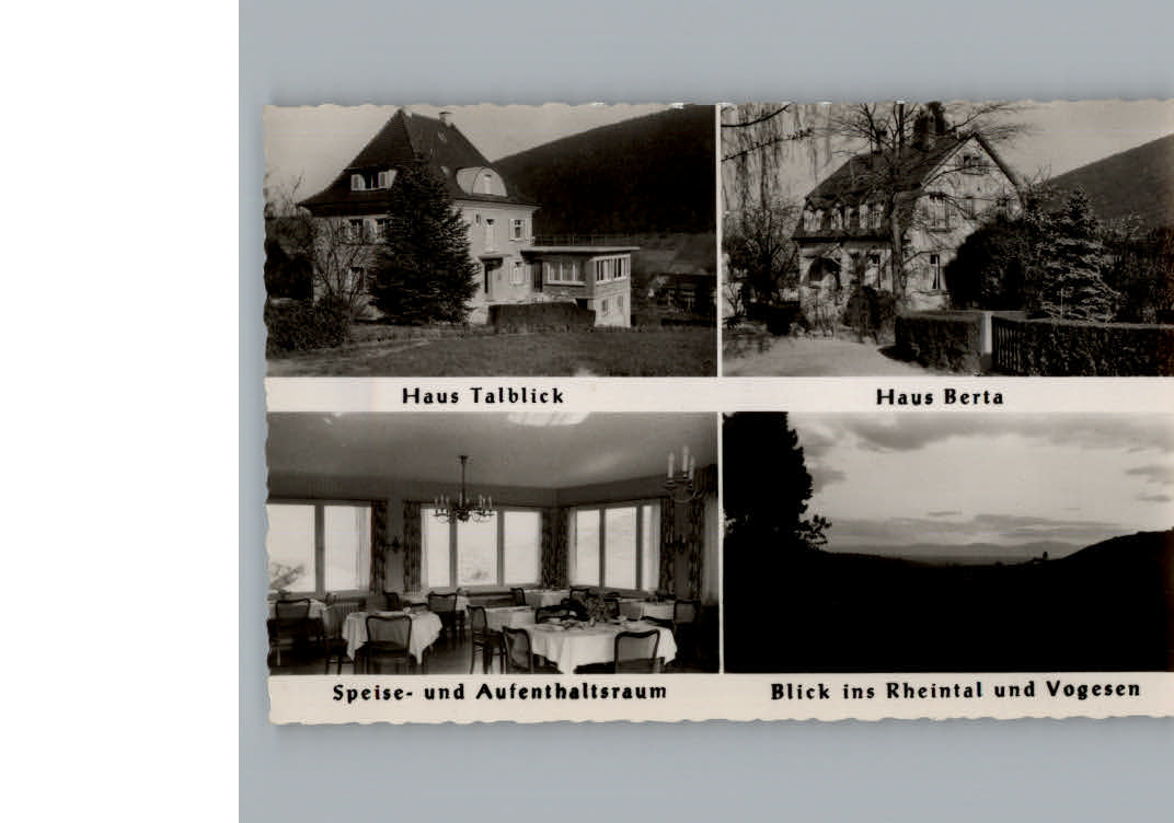 Badenweiler Haus Talblick