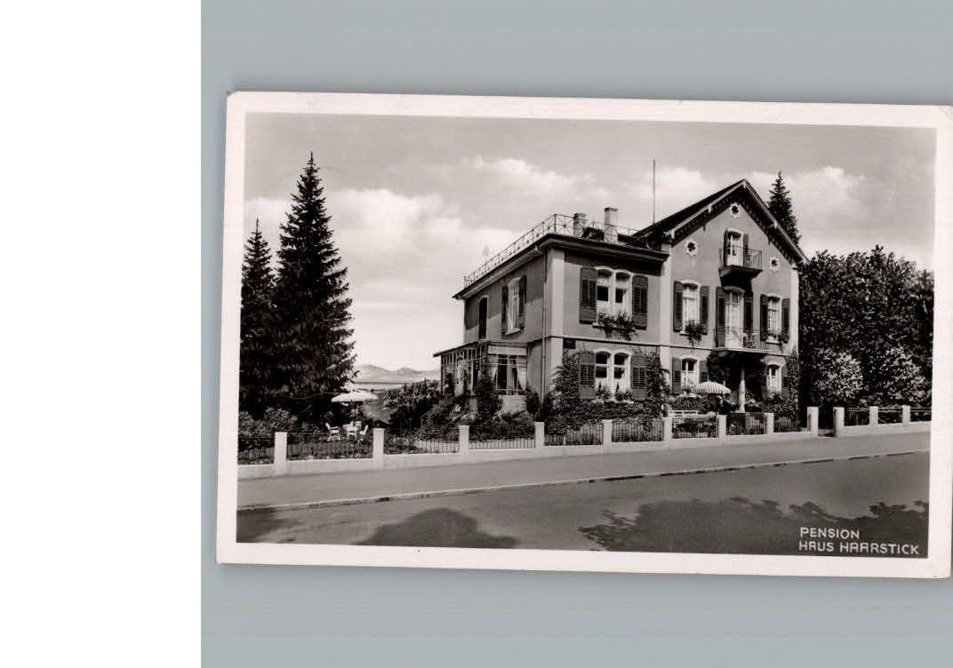 Badenweiler Pension Haus Haarstick