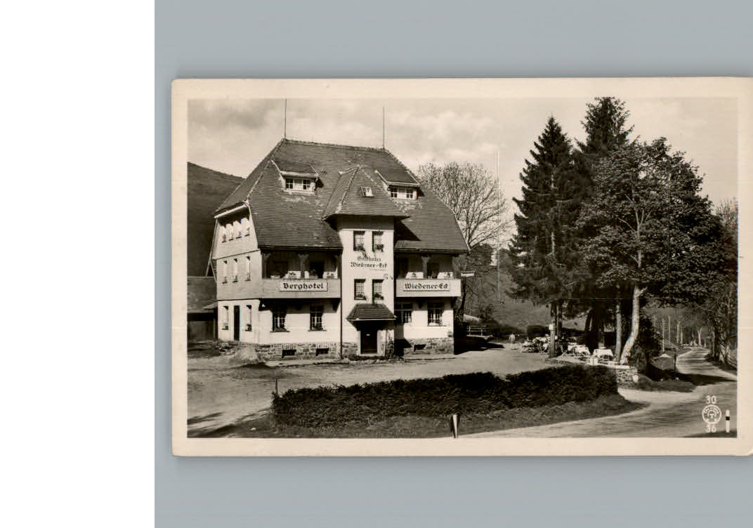 Schoenau Schwarzwald Berghotel Wiederner Eck