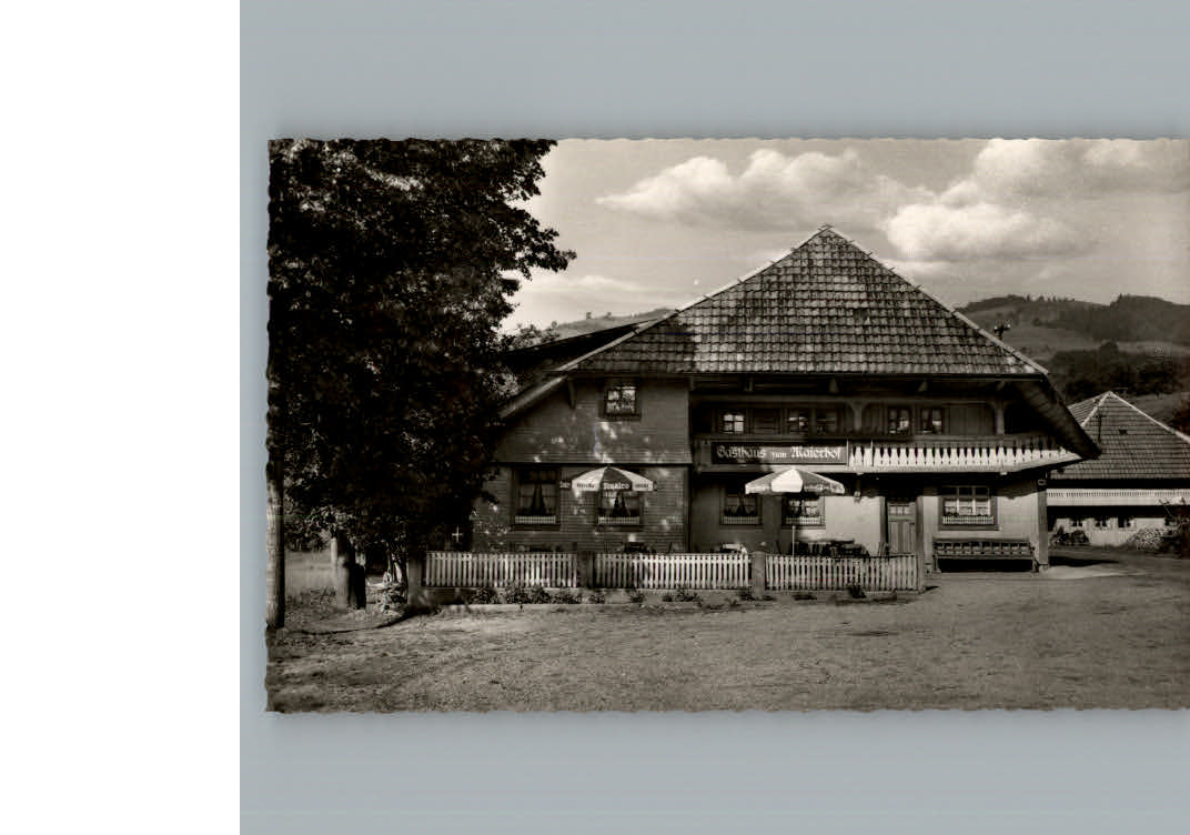 Wembach Schwarzwald Gasthaus zur Maierhof