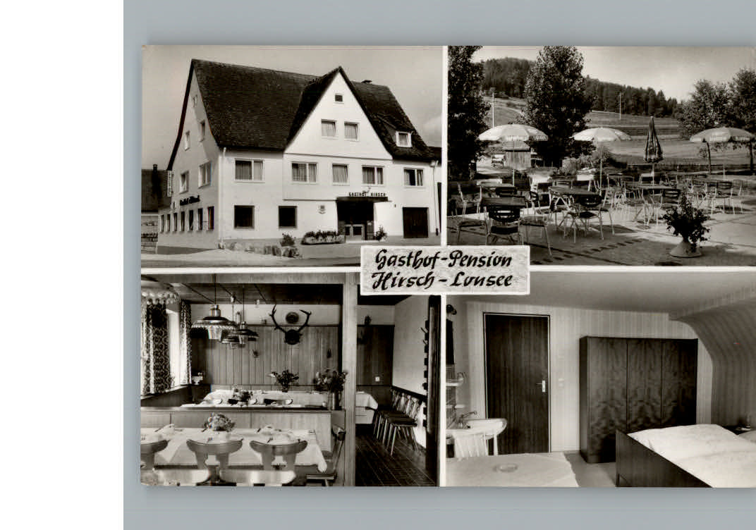 Lonsee Gasthof Hirsch