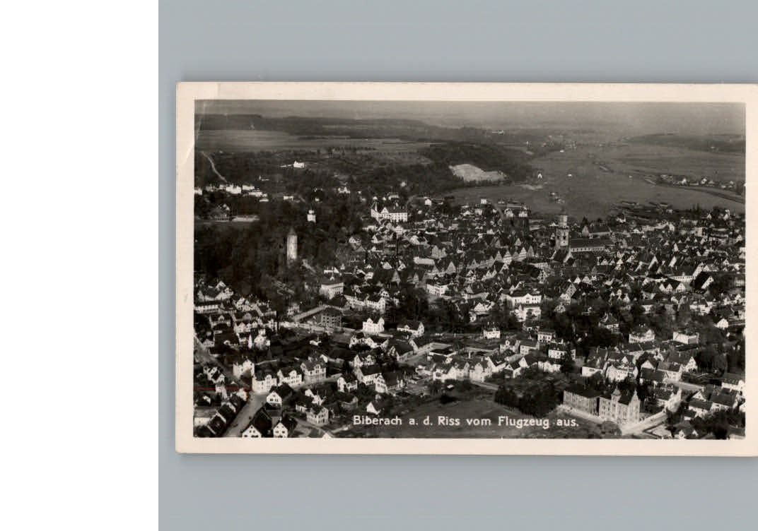 Biberach Riss Fliegeraufnahme