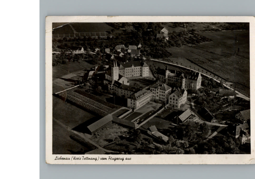 Liebenau Erzrgebirge Fliegeraufnahme